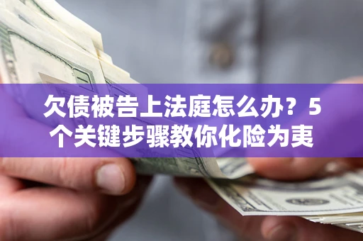 北京欠债被告上法庭怎么办？5个关键步骤教你化险为夷